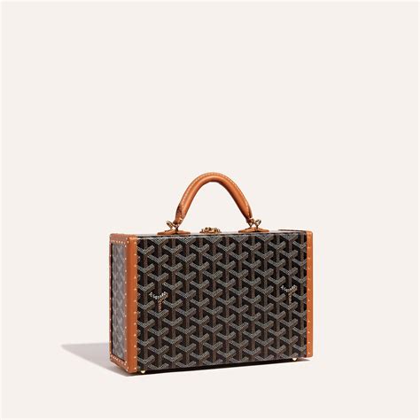 grand hotel trunk bag goyard price|Goyard Grand Hotel Trunk Bag Prices .